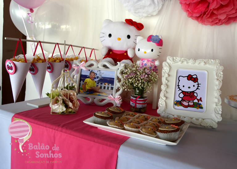 Aniversário Matilde - Hello Kitty - Balão de Sonhos :: organização de festas e eventos Algarve, Lagos